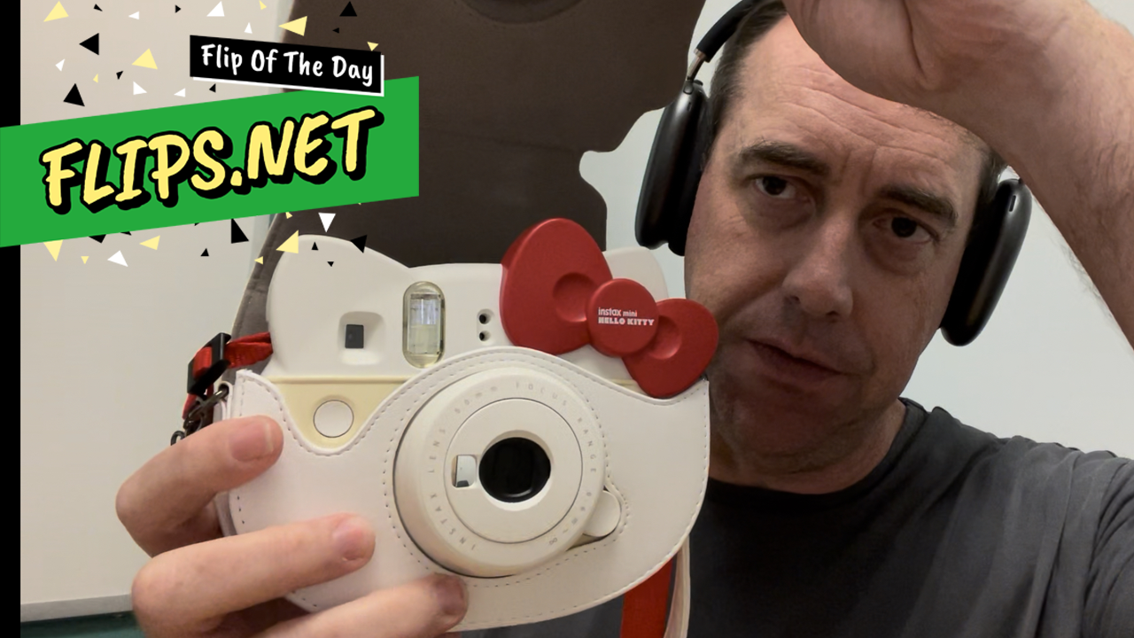 Flip Of The Day #6: Hello Kitty Instax Camera